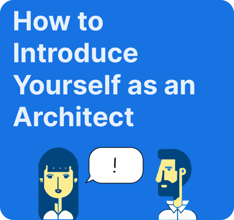 How to introduce yourself as an Architect featured image