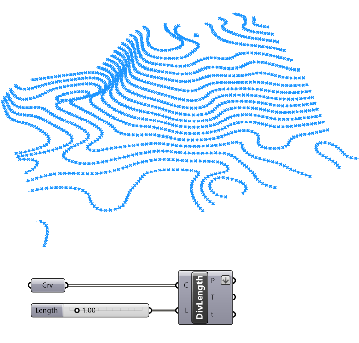 mesh from contour lines step 1