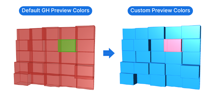 Default Preview Colors to Custom Preview Colors
