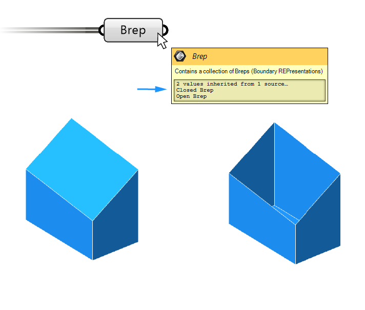 Determining whether a brep is open or closed in Grasshopper
