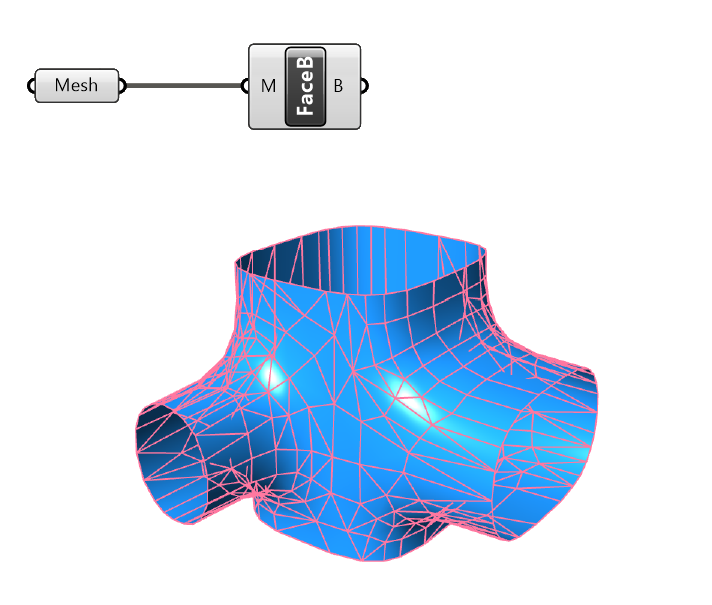 Mesh to Polysurface Method 1 Step 1