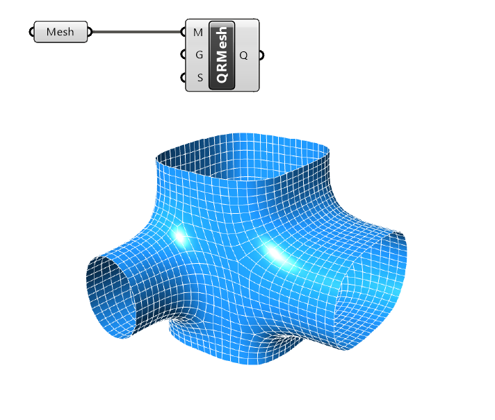 Mesh to Polysurface Method 2 Step 1