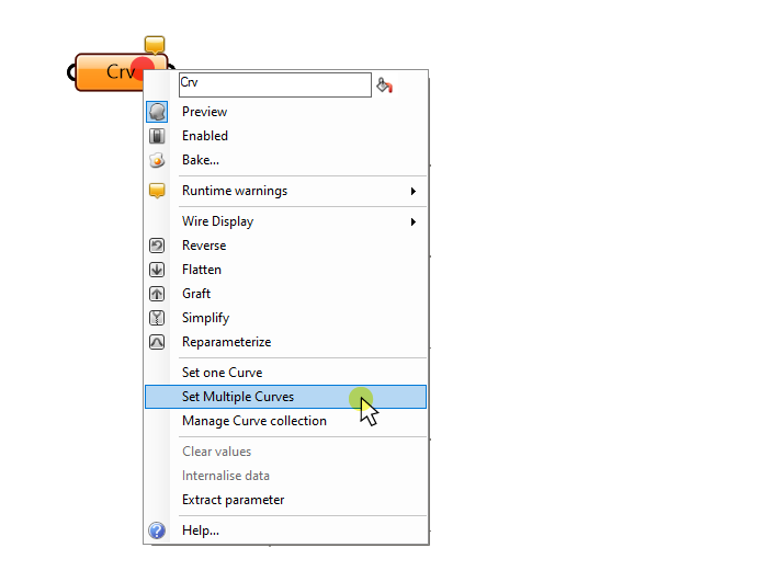 Referencing Multiple Curves from Rhino