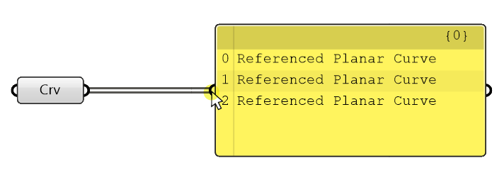 Using the Panel to view component outputs