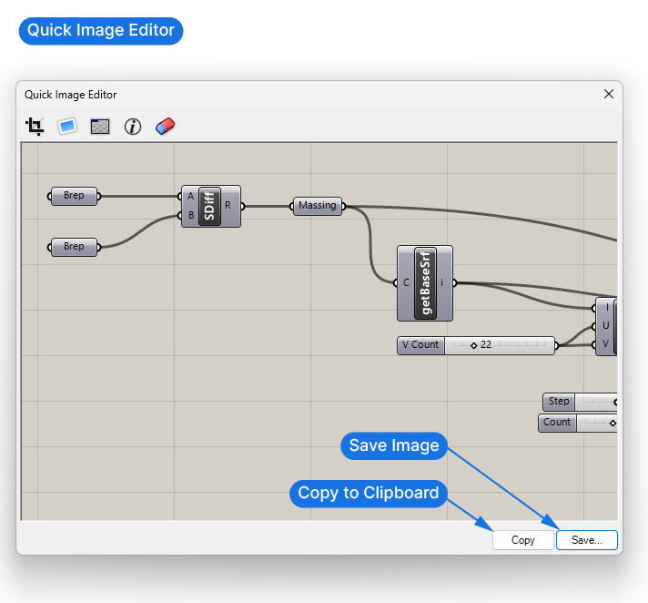 The Quick Image Editor in Grasshopper