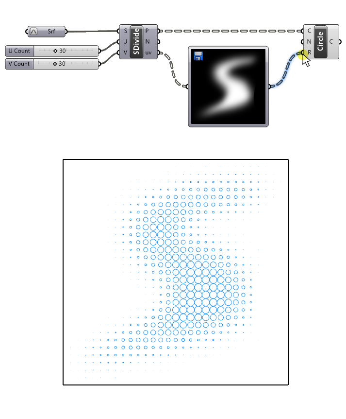 Image Sampler Grasshopper Tutorial Step 10