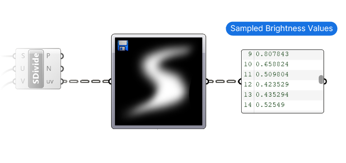 Image Sampler Grasshopper Tutorial Step 8