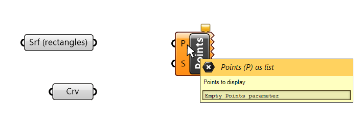 Surface and Point input