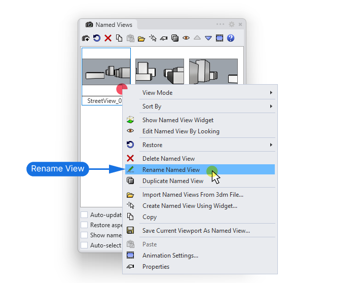 Renaming Views in Rhino