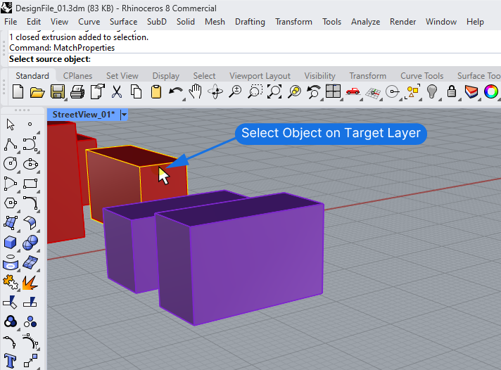 Specifiying the Target Layer for MatchProperties