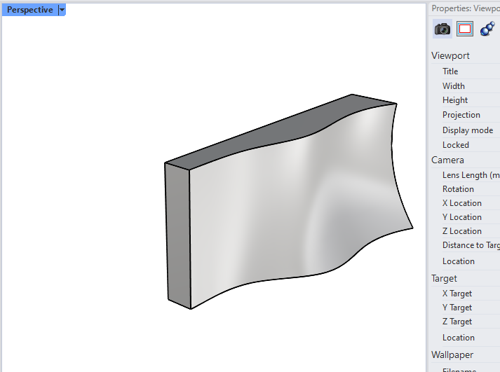 Example of Surface without Isocurves