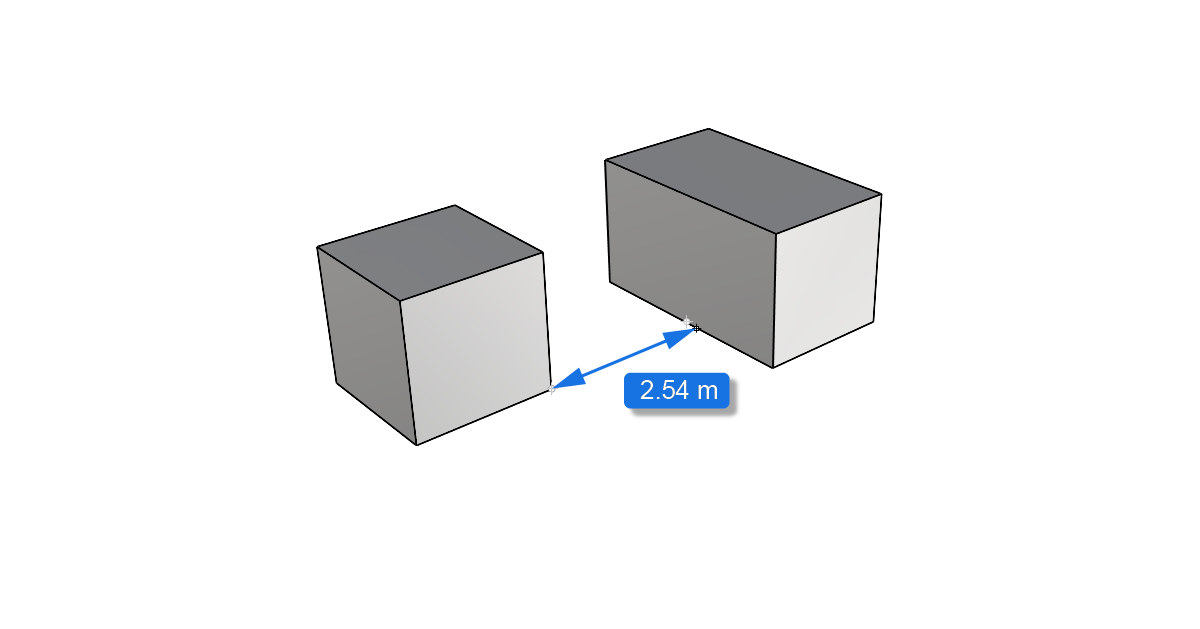 How to measure Distance in Rhino - Tutorial