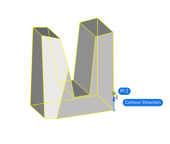 Setting the Contour Direction